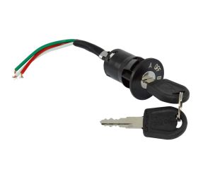 Kontakt brava sa ključem za elektro bicikl (prečnik 34 mm)